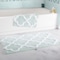 Hastings Home Hastings Home 100 Percent Cotton 2 Piece Trellis Bathroom Mat Set - Seafoam 917042NPJ - alternate 1